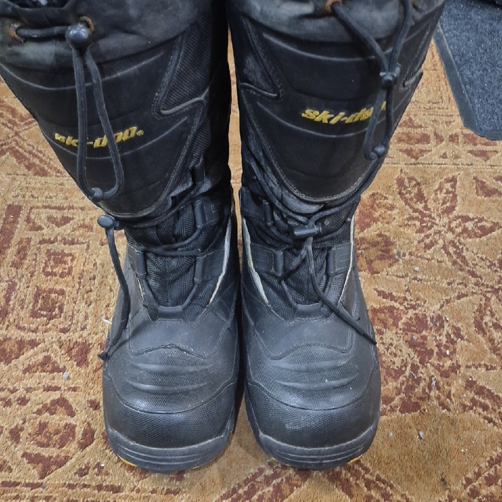 Ski-Doo Black Men's Rain & Snow Boots
